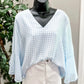 (XL) Calvin Klein Gingham Blouse