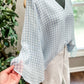 (XL) Calvin Klein Gingham Blouse