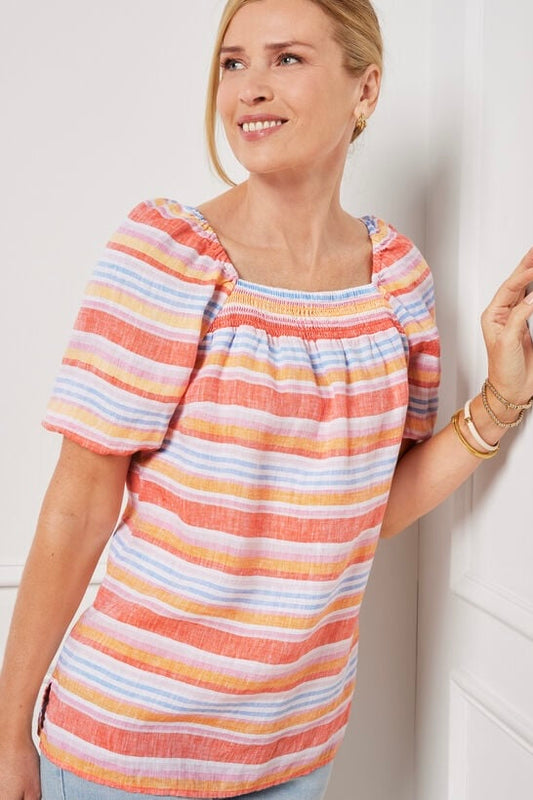(M) Talbots Sherbet Blouse