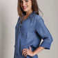 (L) Bella Dahl Chambray Button Up