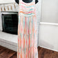 (XXL) Striped Colorful Midi