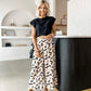 (XXL) Printed Kick Crop Pant