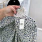 (L) Loft Floral Blouse
