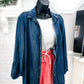 (L) Bella Dahl Chambray Button Up