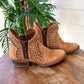 (8.5) Circle G Cutout Shortie Bootie
