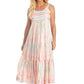 (XXL) Striped Colorful Midi