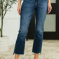 JB High Waist Dark Wash Kick Flare
