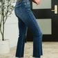 JB High Waist Dark Wash Kick Flare