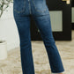 JB High Waist Dark Wash Kick Flare