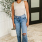She's Exceptional Ribbed Crew Neck Tank Top