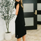 Sweet Like That Casual Dress in Black